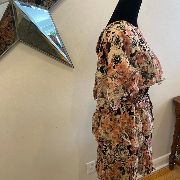 Lucky Brand Ruffle Dress - Picture 9 of 11